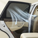 Universal Rear Side Window Mesh Shades for Sun Protection 2 Pack