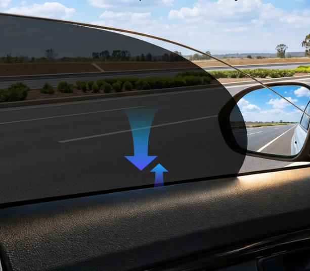27.1 Magnetic Mesh Window Covers for Vehicle Side Windows 2 Pack - Image 1