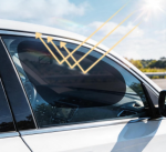 Magnetic Mesh Window Covers for Vehicle Side Windows 2 Pack - Image 2