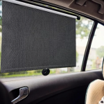 Silver Anti-Glare Sun Visor Extension Panel