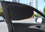 Thickened Adjustable Roller Sunshades for Vehicle Windows 2 Pack