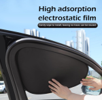 Thickened Adjustable Roller Sunshades for Vehicle Windows 2 Pack - Image 2