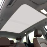 Foldable, Portable Sunshade for Glass Sunroofs