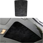 Suede-Textured Sunshade for Glass Sunroofs