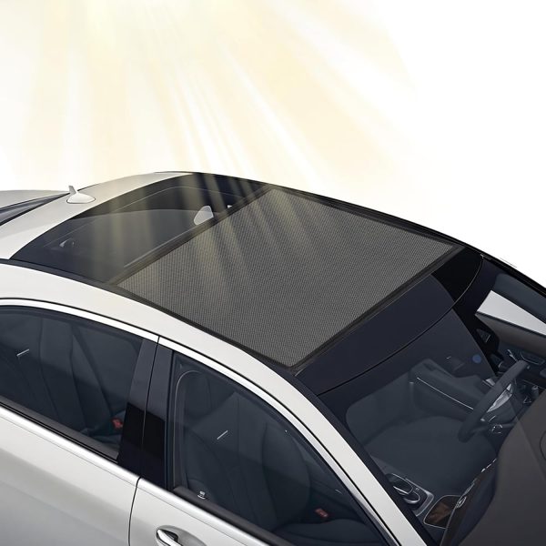 Large-Area Breathable Mesh Sun-Blocking Cover for Sunroofs