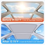Heat-Insulating, Anti-Glare Sunshade for Panoramic Glass Sunroofs - Image 2
