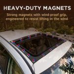 Magnetic, Mosquito-Proof Mesh Screen for Car Sunroofs - Image 2